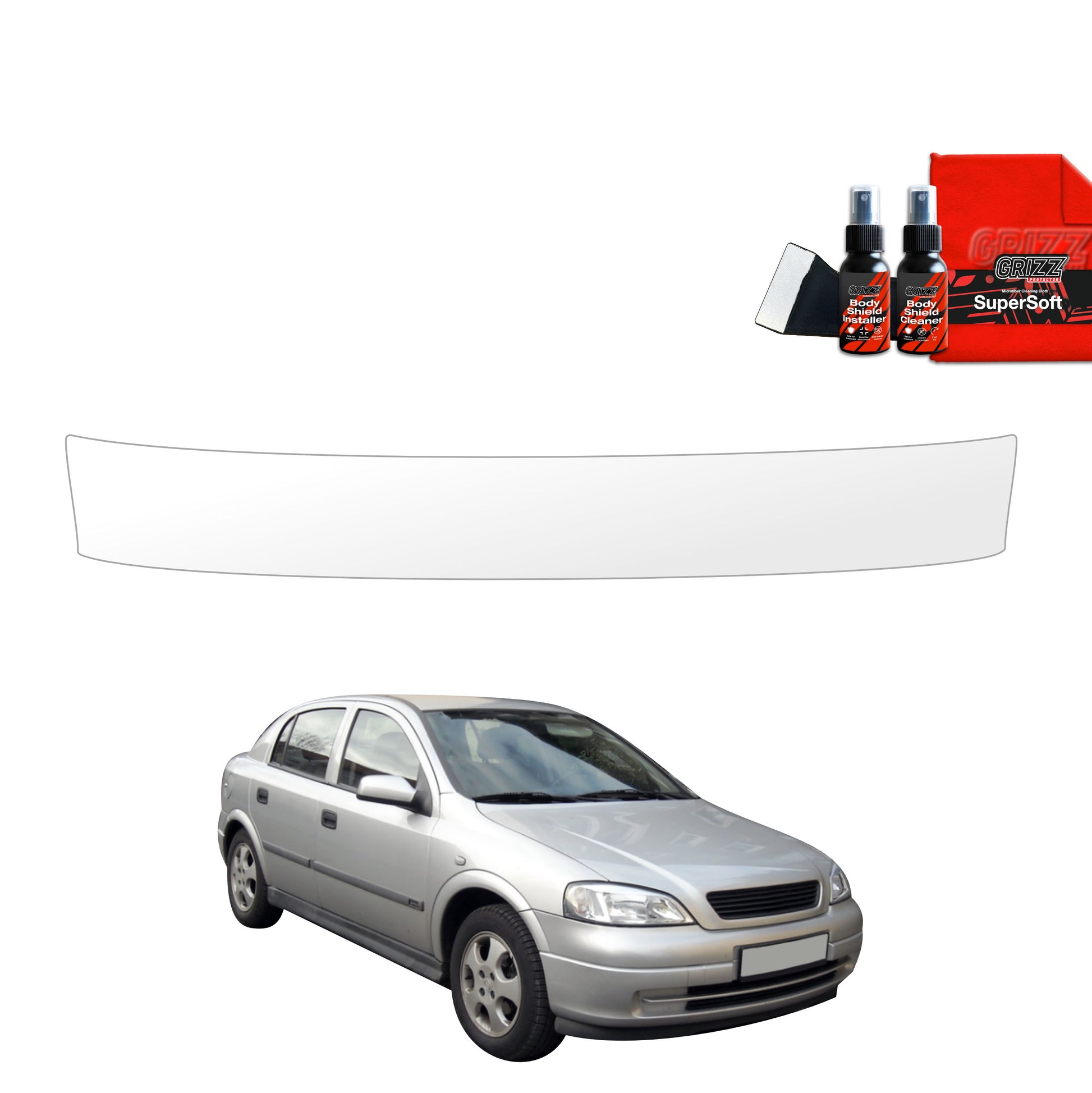 Apsauginė plėvelė bagažinės slenksčiui Opel Astra G Hatchback 5D (1998-2009)