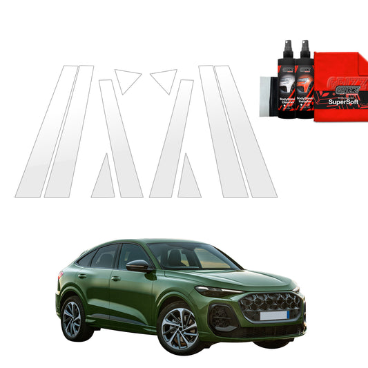 10in1 Protective film for pillars for Audi Q5 Sportback (2025)
