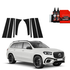 8in1 Anglies pluošto plėvelė statramsčiams Mercedes GLS 450d (2023-2025)