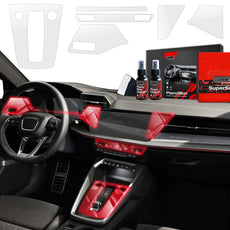 6in1 Grizz apsauginė vidinė plėvelė Audi RS3 8Y (2020-2024) Skaidrus PianoSkin