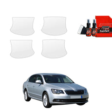 4in1 Protective film under door handles Skoda Superb 2 Facelifting (2013-2015)