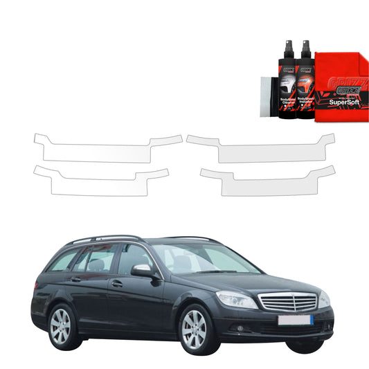 4in1 Protective film for sills Mercedes Benz C Class S204 Estate (2007-2011)