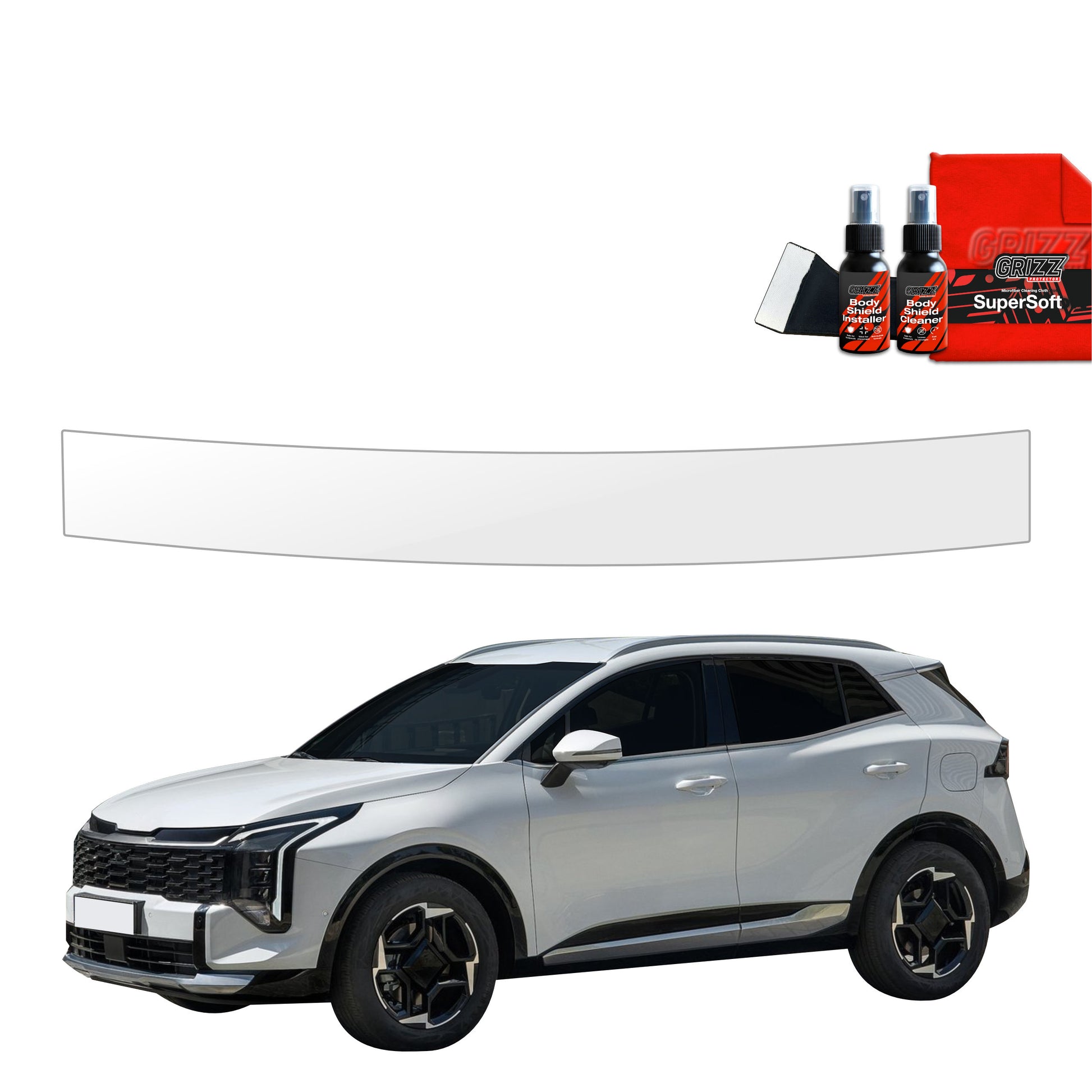 Protective film for trunk threshold for Kia Sportage 5 Facelift (2025)