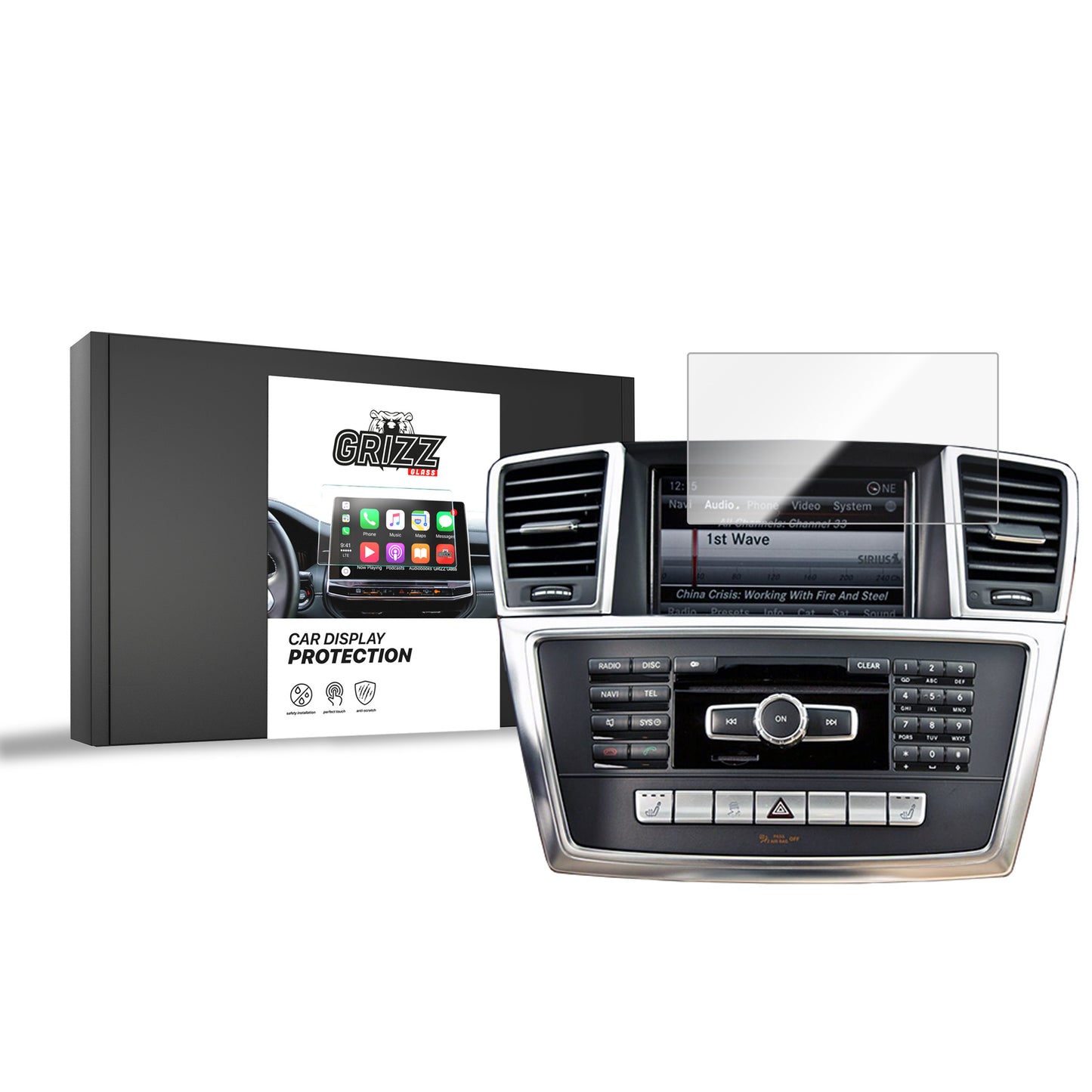 Ceramic screen film Mercedes ML in166 (2011-2015) Grizz