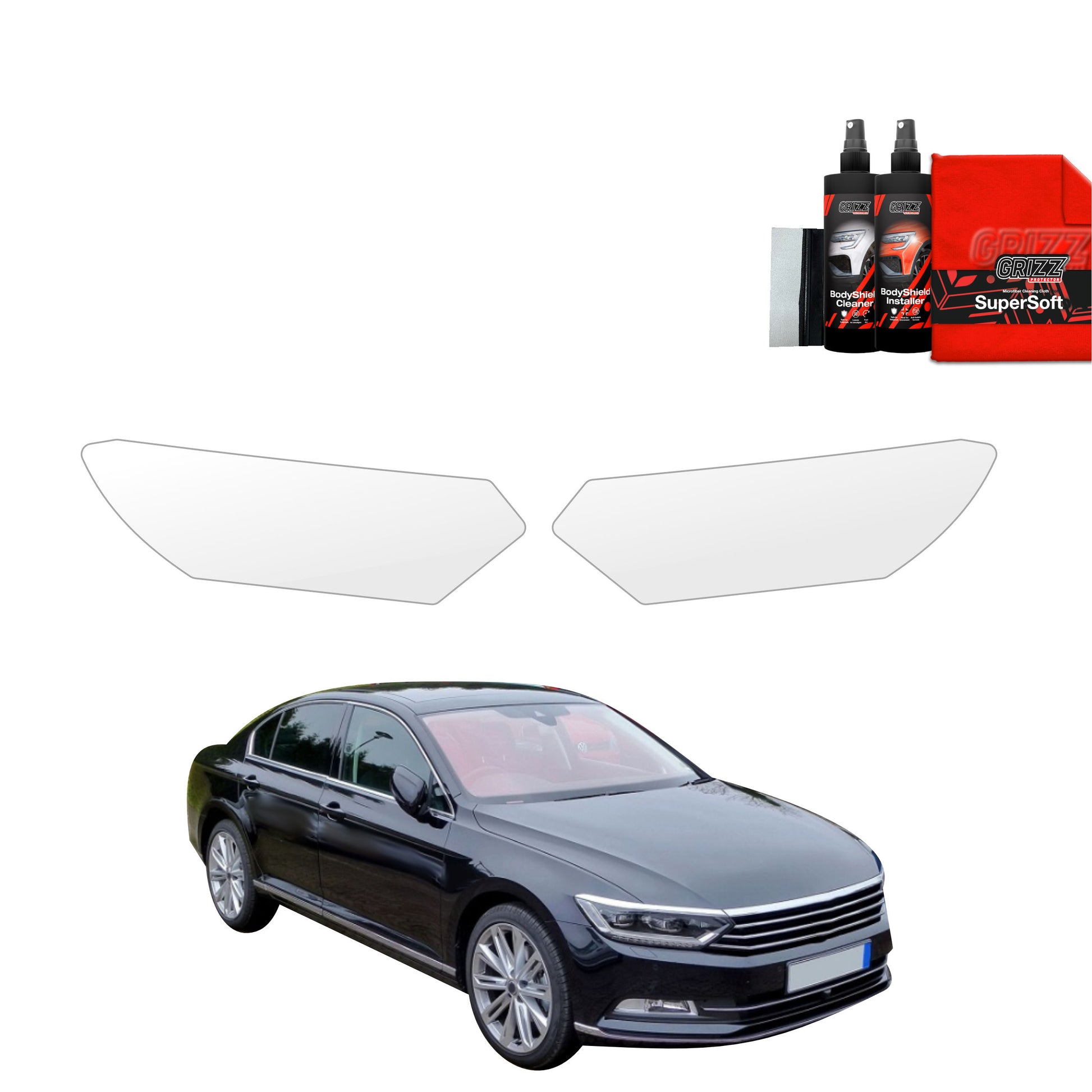 2in1 Apsauginė plėvelė žibintams  Volkswagen Passat B8 Sedan (2014-2022)