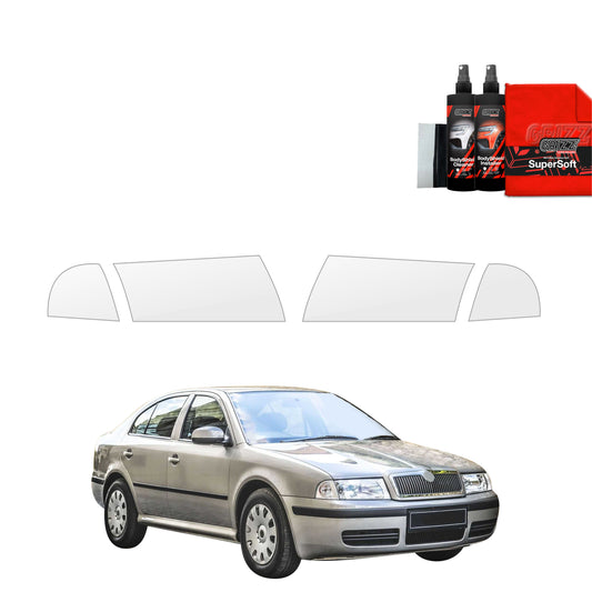 4in1 Protective film for lights for Skoda Octavia (1996-2010)