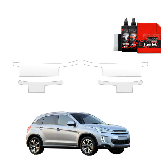 4in1 Protective film for sills for Citroen C4 Aircross (2012-2017)
