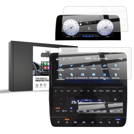 Ceramic screen protector Hyundai Staria 10.25" (2021-2025) Grizz 3in1