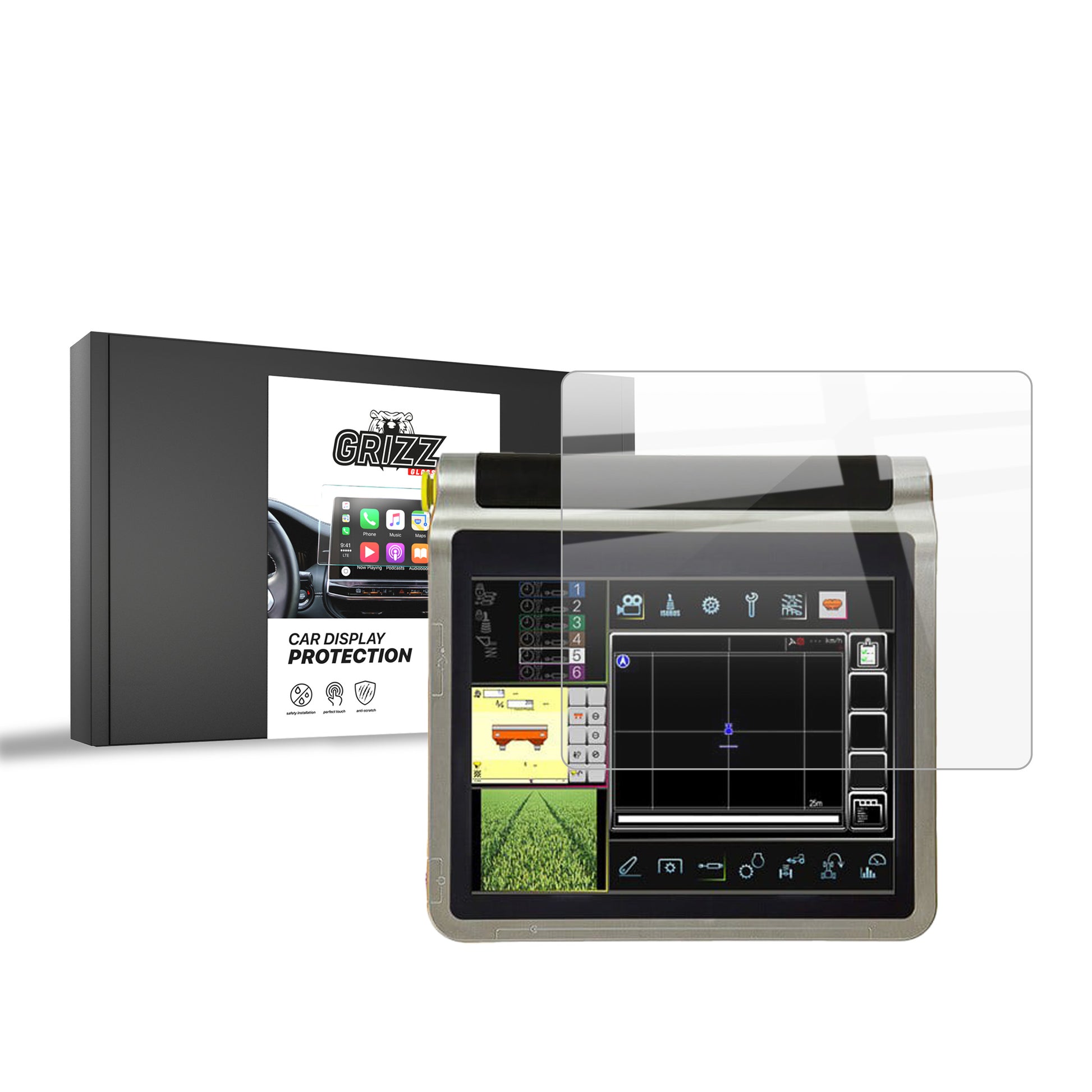 Ceramic screen film Kubota K-Monitor Pro Grizz