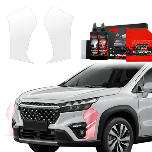 2in1 Protective film for bumper for Suzuki S-Cross (2021-2025)