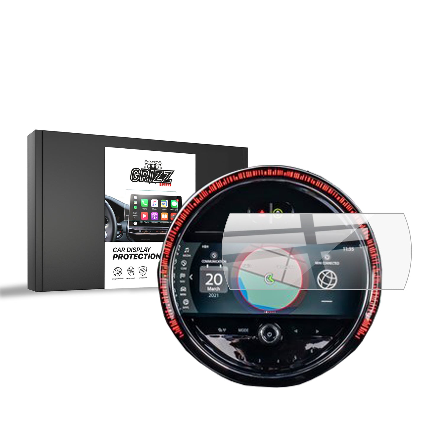 Ceramic screen film Mini Cooper S3 F56 (2013-2023) Grizz