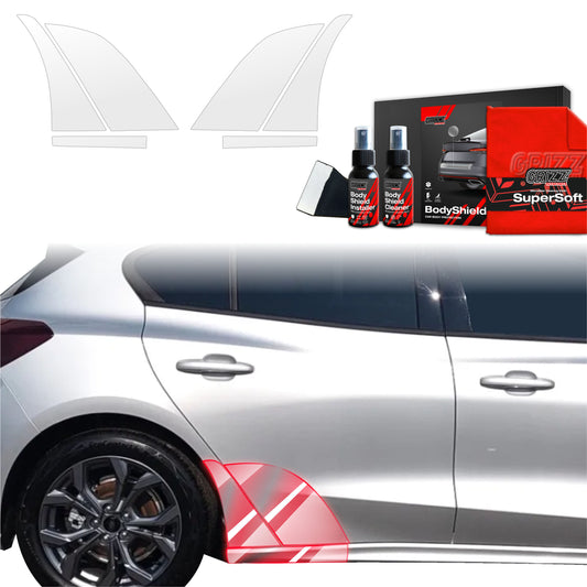 6in1 Protective film for wheel arches for Ford Focus ST-Line X Hatchback Facelift (2021-2025)