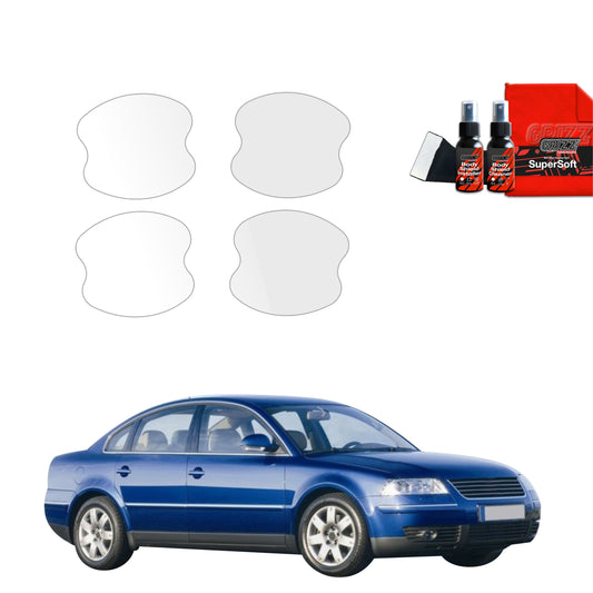 4in1 Protective film under door handles Volkswagen Passat B5 Sedan Facelifting (2000-2005)