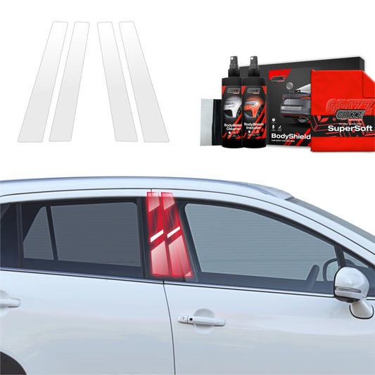 4in1 Protective film for pillars for Suzuki S-Cross (2021-2025)