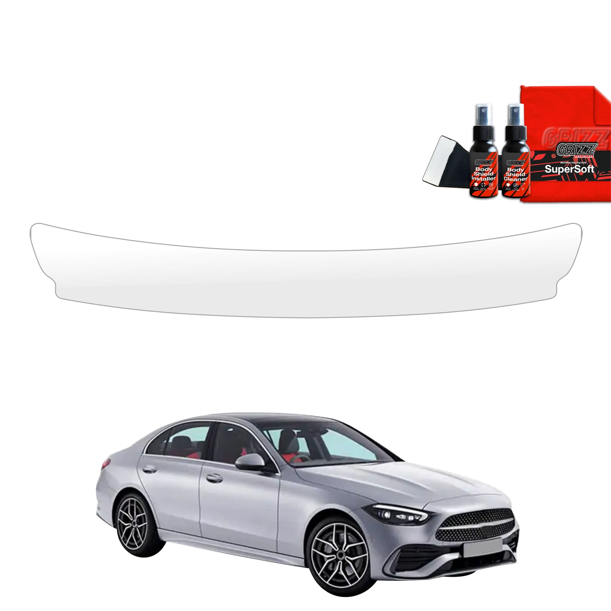 Apsauginė plėvelė bagažinės slenksčiui Mercedes C Klasa (2021-2025)
