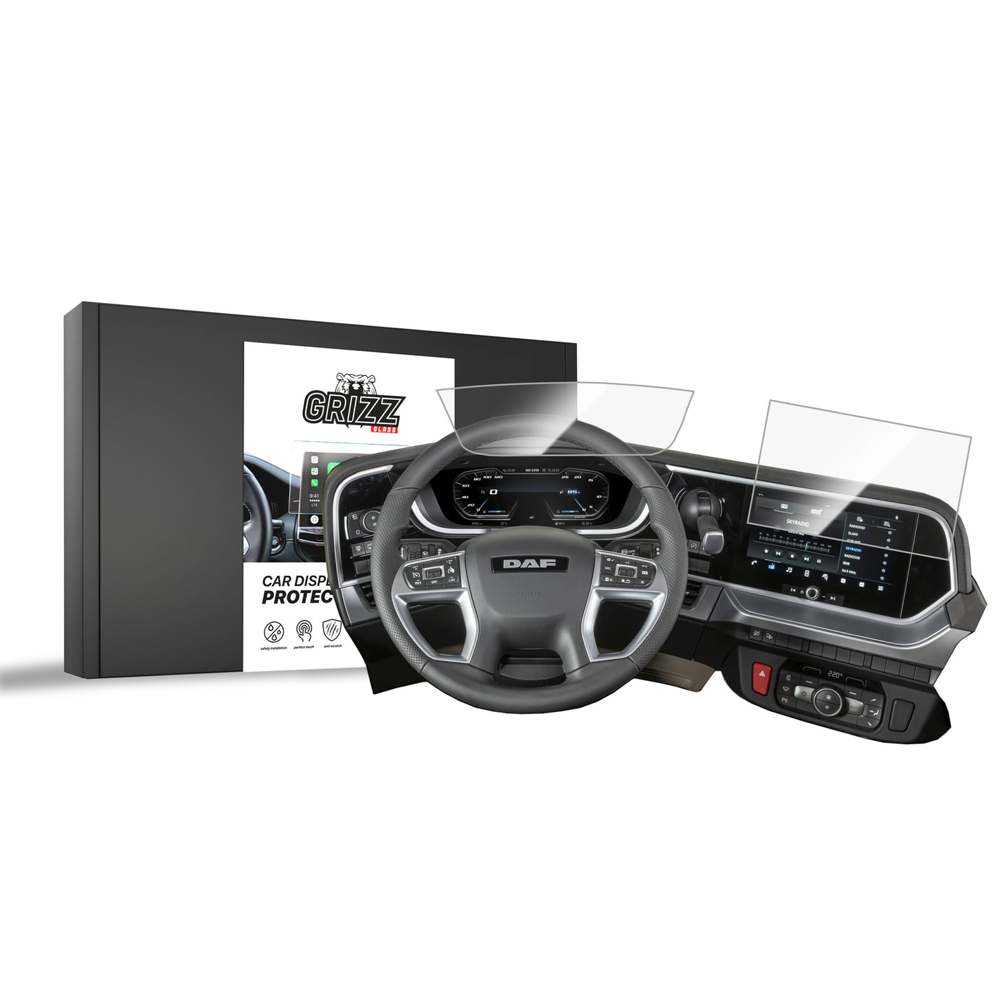 Ceramic screen film DAF XDC NGD Grizz 2in1