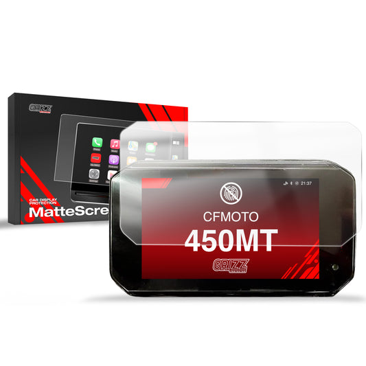 Anti-fingerprint screen protector CFMOTO 450MT 5" Matte Grizz
