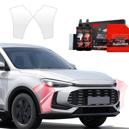 2in1 Protective film for bumper for MG ZS Hybrid+ (2024-2025)