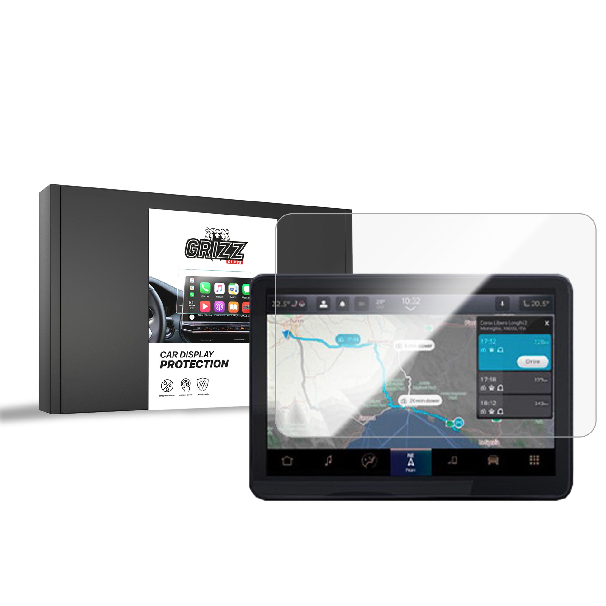 Keraminė ekrano plėvelė Jeep Renegade 10,25" (2024-2025) Grizz