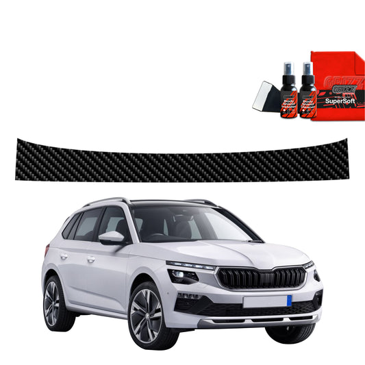 Carbon fiber film for the trunk sill Skoda Kamiq (2019-2025)