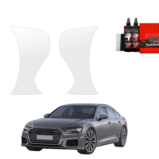 2in1 Protective film for bumper for Audi A6 C8 Sedan (2018-2023)