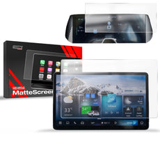 2in1 Anti-fingerprint screen film MG S5 EV 12,8