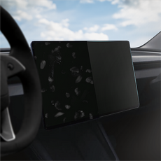 Ekrano plėvelė nuo pirštų atspaudų Tesla Model Y (2020-2024)