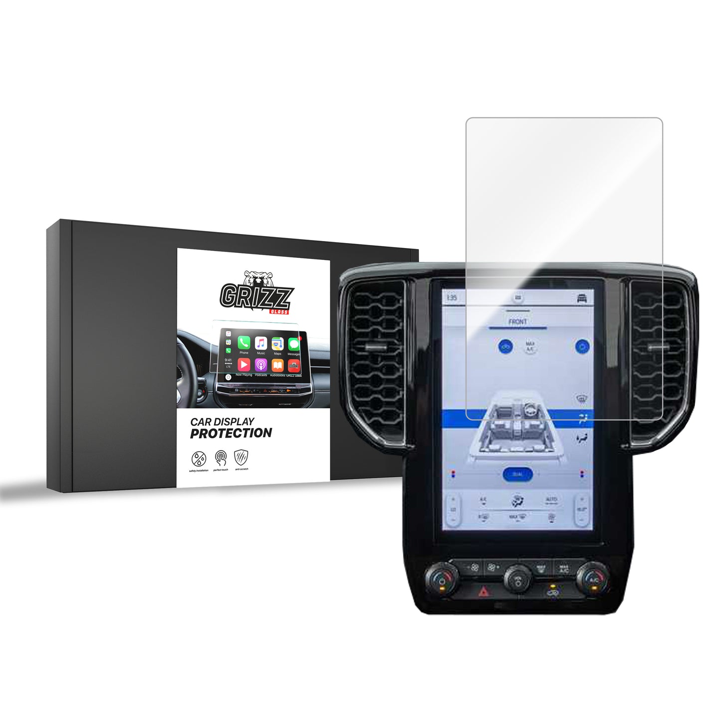 Ceramic screen film Ford Ranger 6 12,3" (2021-2025) Grizz