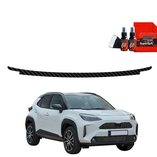 Carbon fiber film for the trunk sill Toyota Yaris Cross (2021-2025)