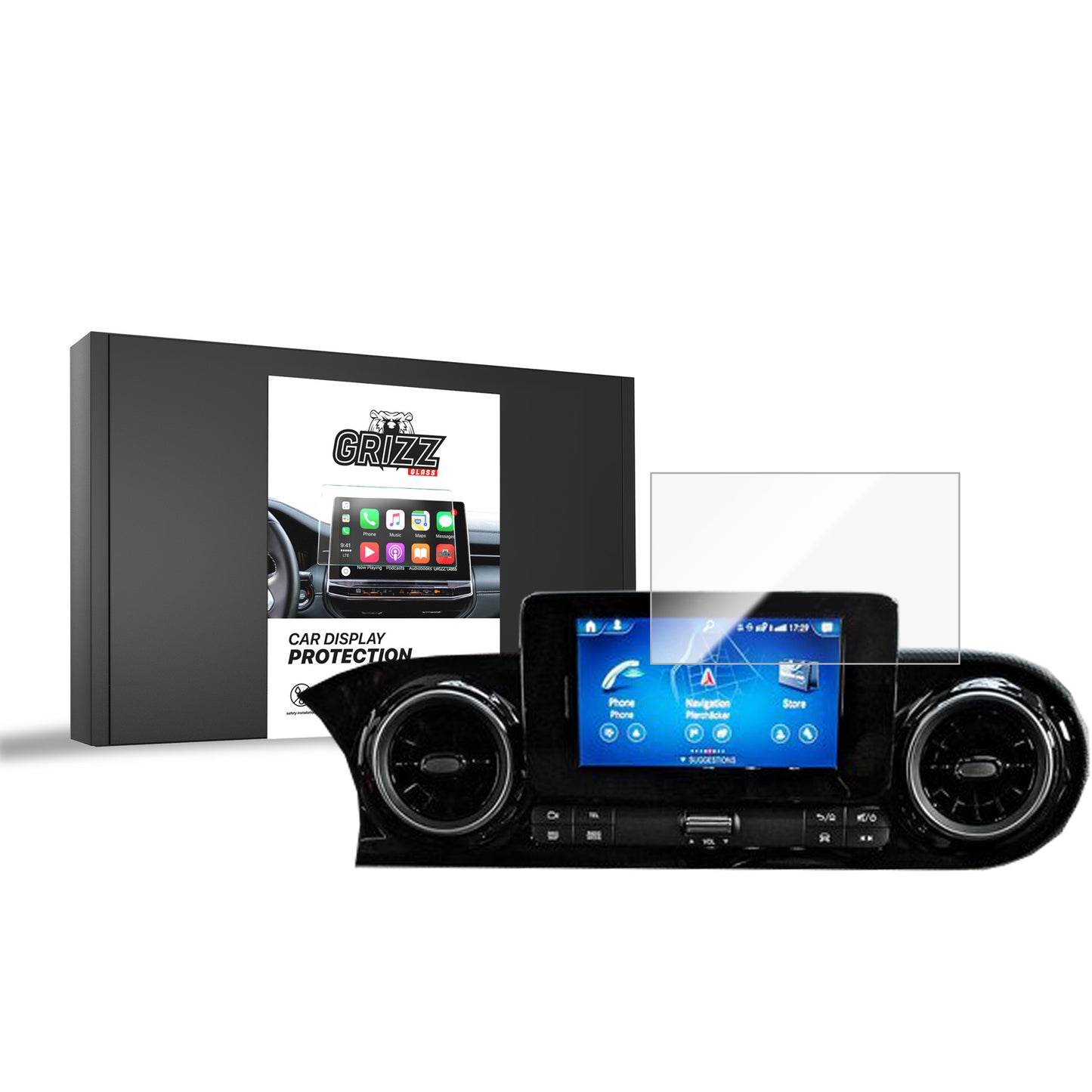 Ceramic screen film Mercedes T Klasa (2022-2025) Grizz