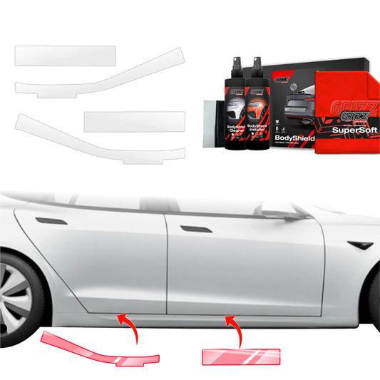 4in1 Protective film for sills for Tesla Model S (2023-2025)