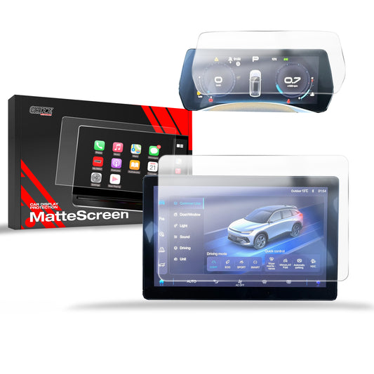 Anti-fingerprint screen film BAIC BEIJING 5 (2023-2025) Matte Grizz 2in1