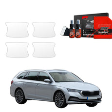 4in1 Apsauginė plėvelė po durų rankenomis Skoda Octavia 4 Kombi (2019-2024)