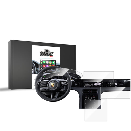 Ceramic screen film Porsche Taycan (2019-2024) Grizz 4in1