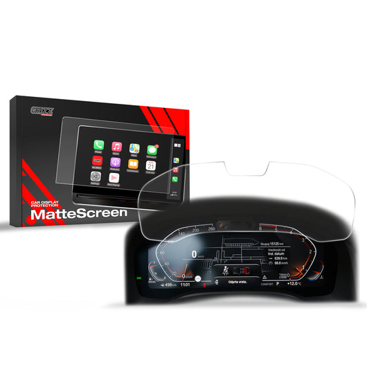 Anti-fingerprint screen protector BMW M3 G80 Live Cockpit Sensor 12.3" (2019-2023) Matte Grizz