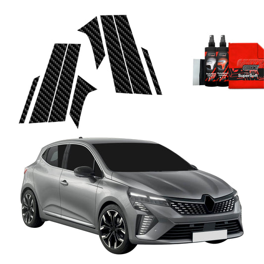 8in1 Anglies pluošto plėvelė statramsčiams Renault Clio (2020-2024)