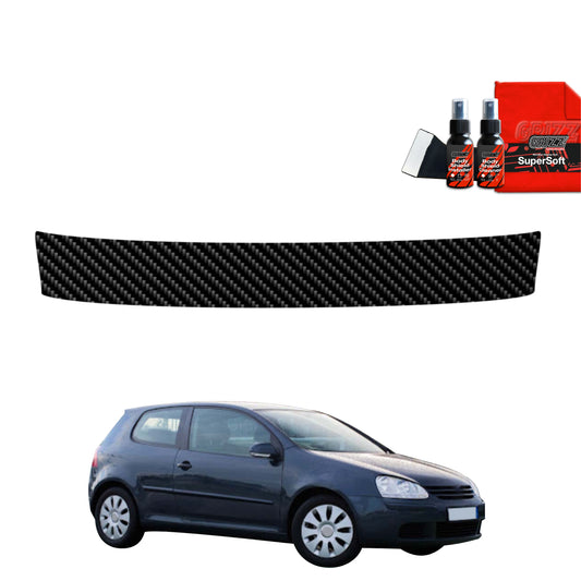Carbon fiber film for the trunk sill Volkswagen Golf 5 Hatchback 3D (2003-2009)