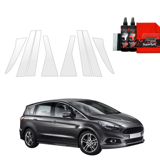 8in1 Apsauginė plėvelė statramsčiams Ford S-Max MK2 (2015-2019)