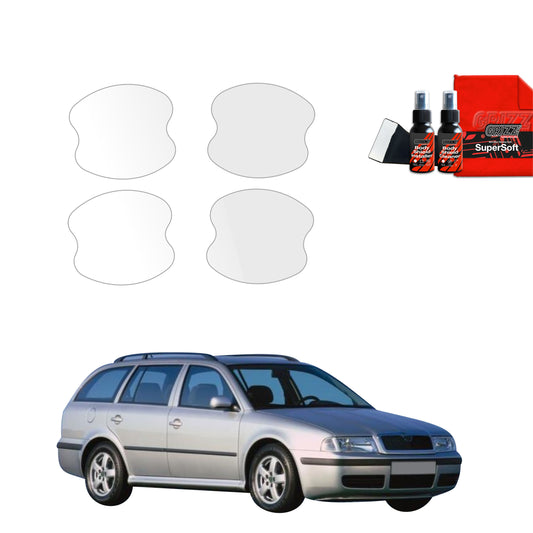 4in1 Protective film under door handles for Skoda Octavia Kombi (1996-2010)