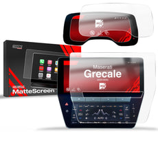 2in1 Anti-Fingerprint Screen Protector Maserati Grecale (2023-2025) Matine Grizz