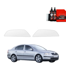 2in1 Protective film for headlights Skoda Octavia 2 (2004-2008)