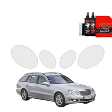 4in1 Headlight protection film Mercedes Benz E Class S211 Estate (2002-2009)