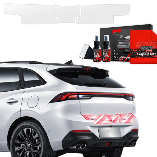 3in1 Protective film for trunk threshold for Forthing T5 Evo (2024-2025)