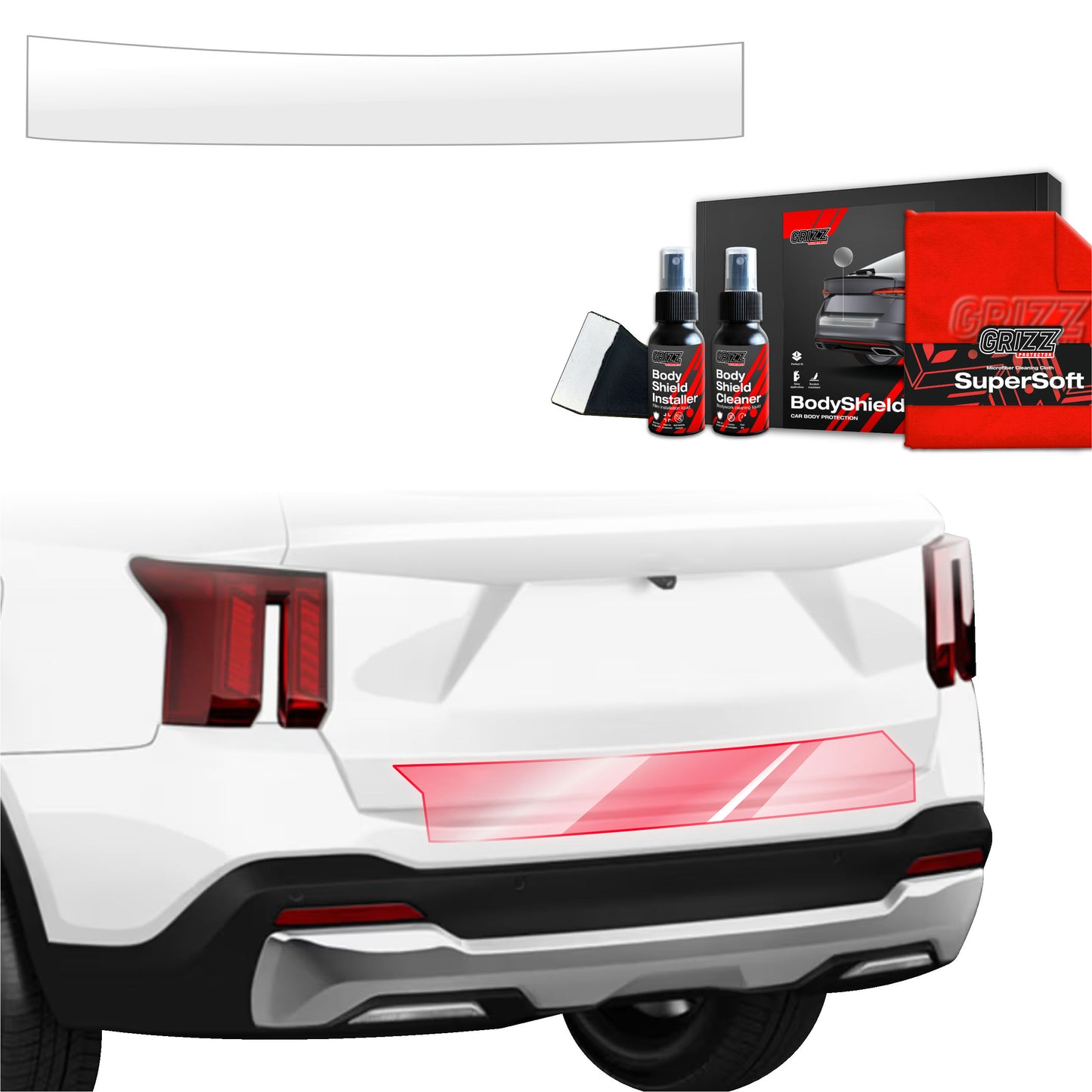 Protective film for trunk threshold for Kia Picanto (2023-2025)