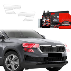 4in1 Apsauginė plėvelė žibintams  Skoda Karoq (2022-2025)