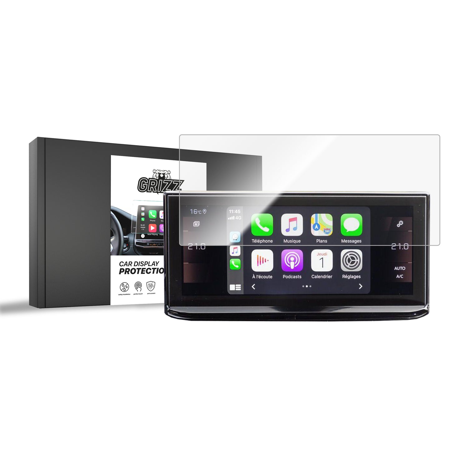 Ceramic screen film Peugeot 3008 2 (2021-2024) Grizz