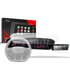 2in1 Anti-fingerprint screen film Audi A6 e-tron 14,5