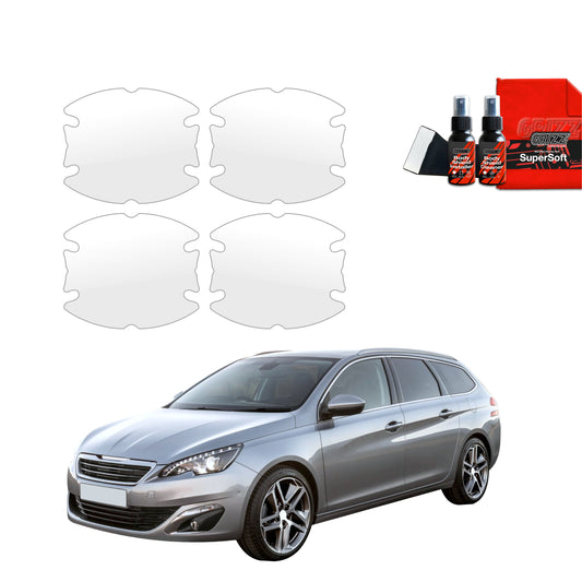 4in1 Protective film under door handles for Peugeot 308 Kombi (2013-2021)
