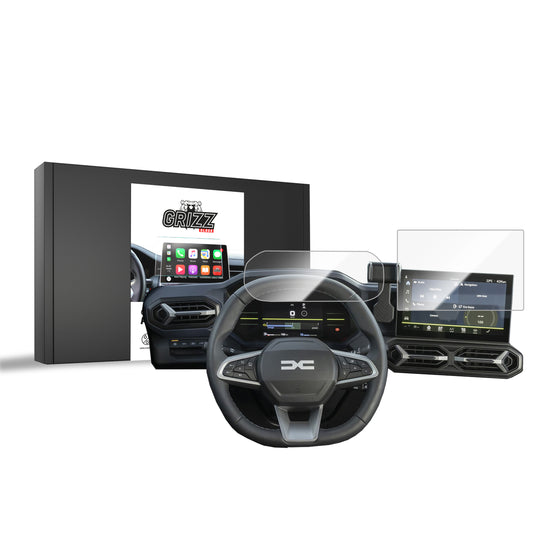 Ceramic screen film Dacia Duster 10" (2024-2025) Grizz 2in1