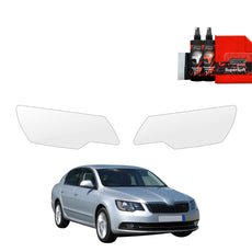 2in1 Protective film for headlights Skoda Superb 2 Facelifting (2013-2015)